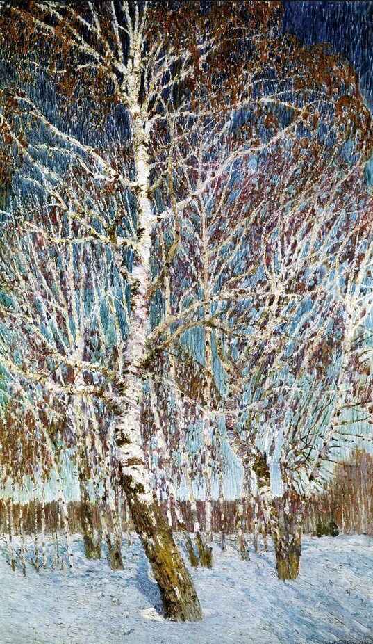 Февральская лазурь. 