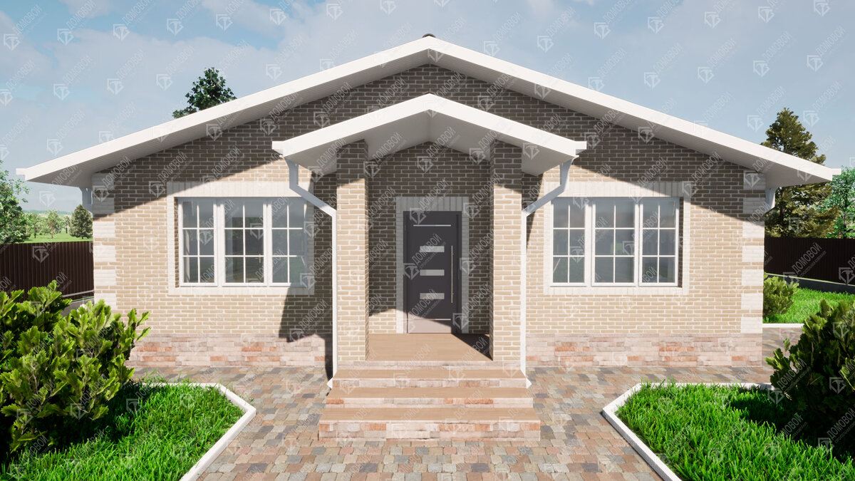 Проект разработан архитектором ООО "Строительная компания "Домовой"