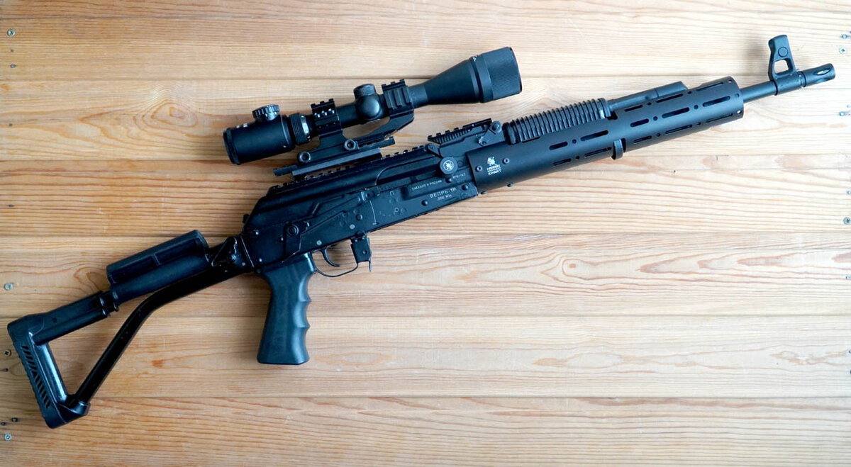 ВПО-147 уже со спортивным цевьем