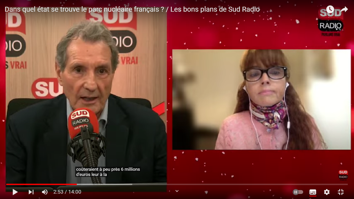 Эфир на SudRadio: "Ежечасно Франция тратит 5 млн. евро на закупку электроэнергии за рубежом)