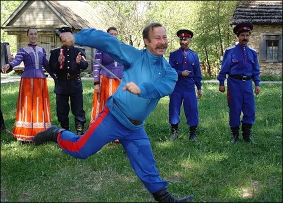 Лампасы кубанских Казаков