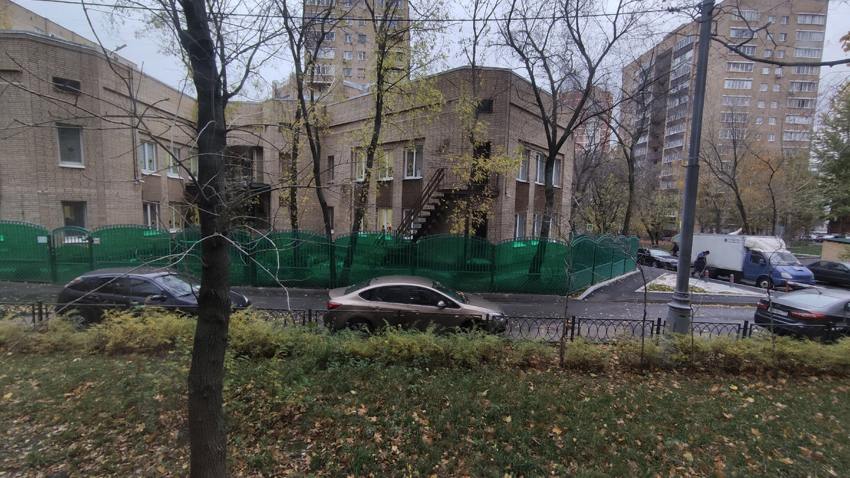 Вид из окна.