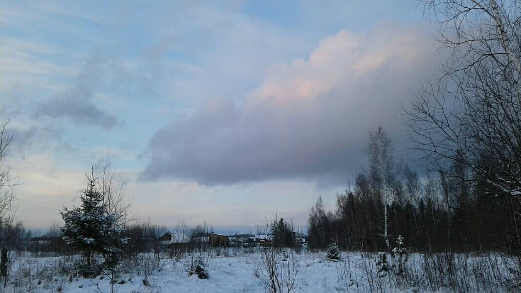 Фото из моего архива.Виды нашего поселка.Сумерки.