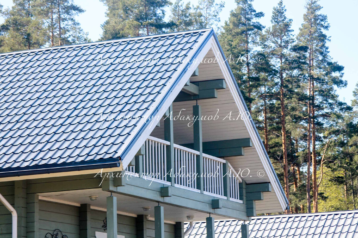 Северный балкон с видом на реку Вуоксу