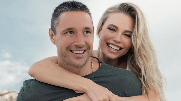 Илья и Николь Ковальчук. Фото соцсети