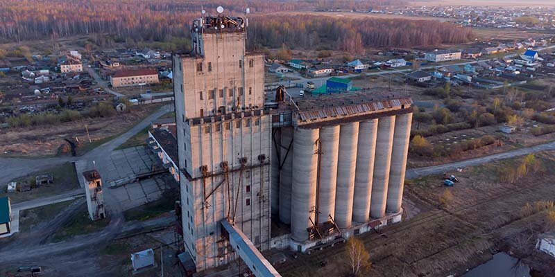 Хранение зерна на элеваторе