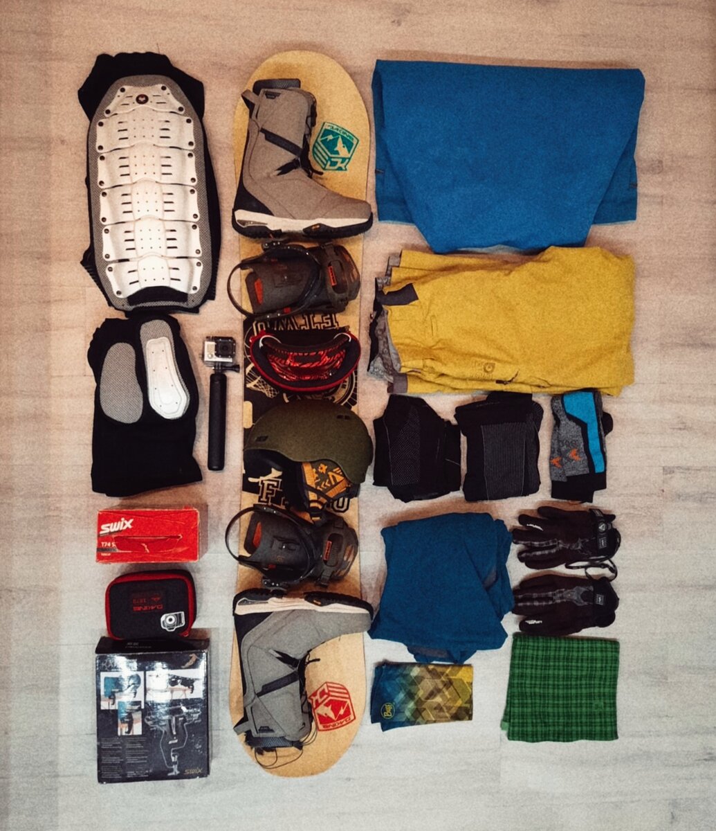 Экипировка для катания на сноуборде