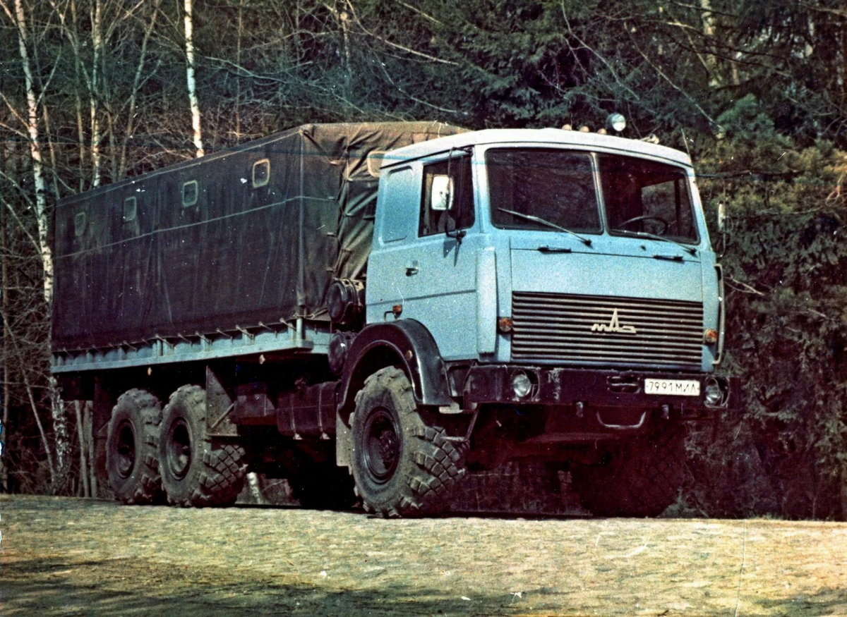 МАЗ-6317 опытный