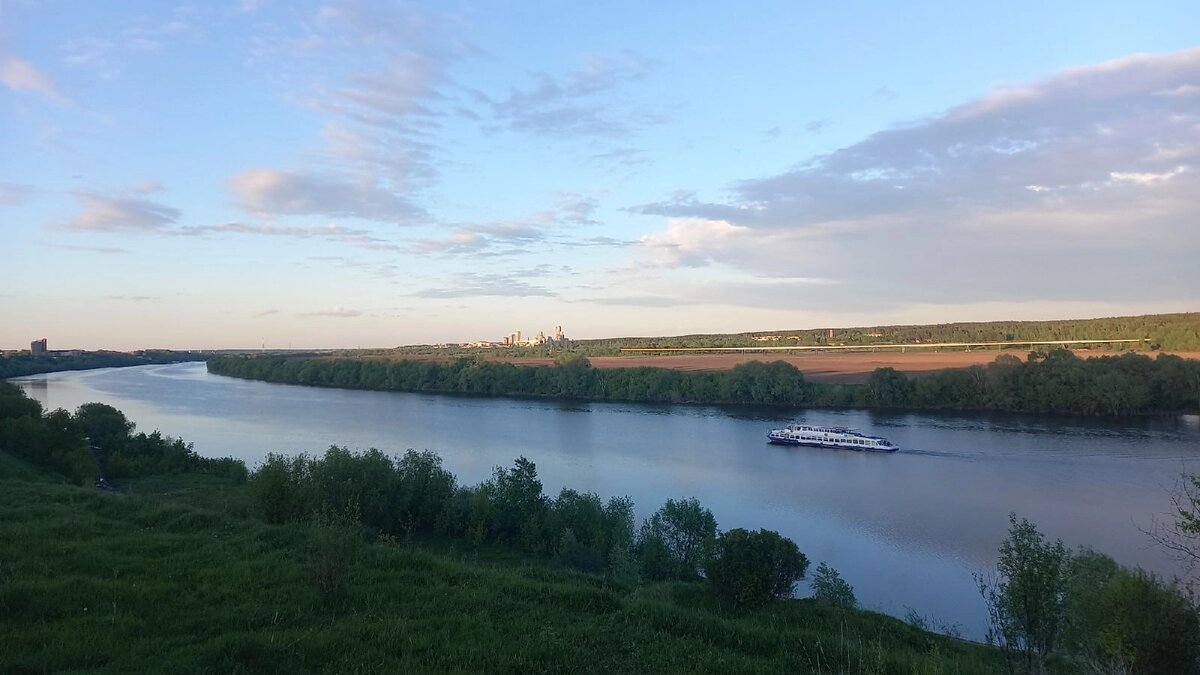 Ока.В Голутвин.Фото из личного архива.2022г