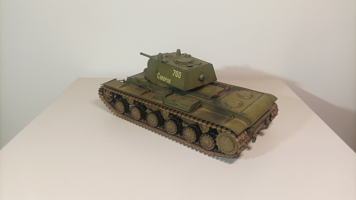 Всегда нравился КВ-1, отличная машина, для своего времени!