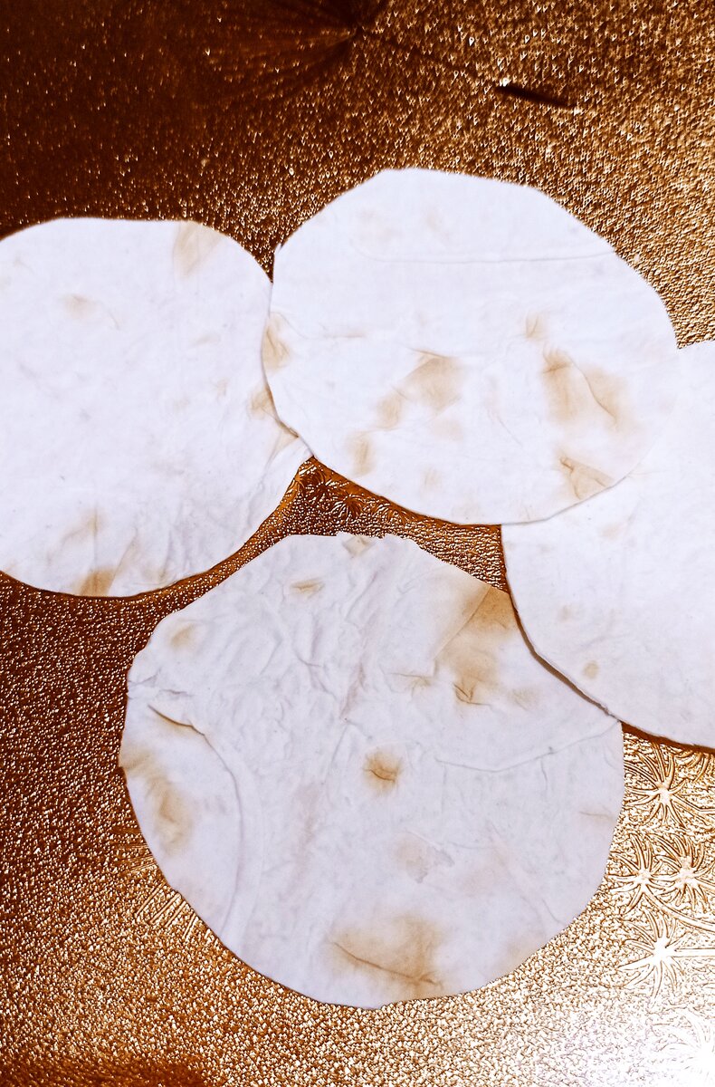 Кружочки из лаваша