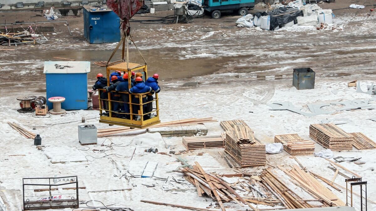    Строительство стадиона "Открытие Арена"© РИА Новости / Антон Денисов