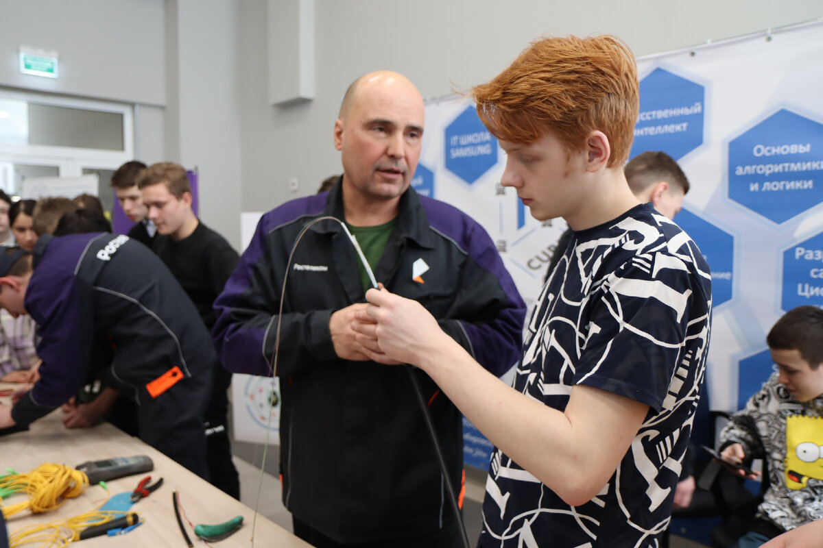 Мастер-класс по варке оптоволокна от партнеров ПАО "Ростелеком"