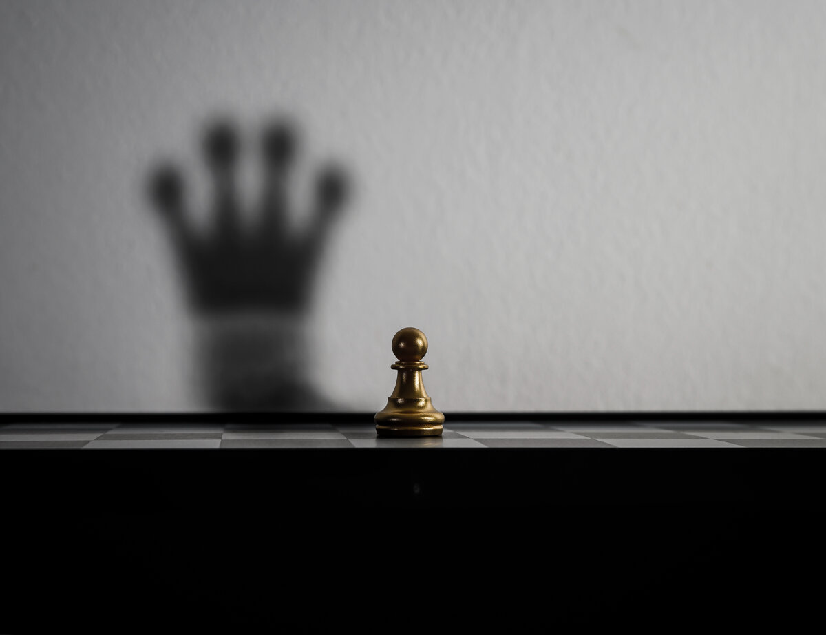 The picture has been retrieved from here: <a href="https://www.freepik.com/free-photo/chessman-is-changed-shadow-crown_6172050.htm#query=success&position=7&from_view=search&track=sph">Image by jcomp</a> on Freepik
