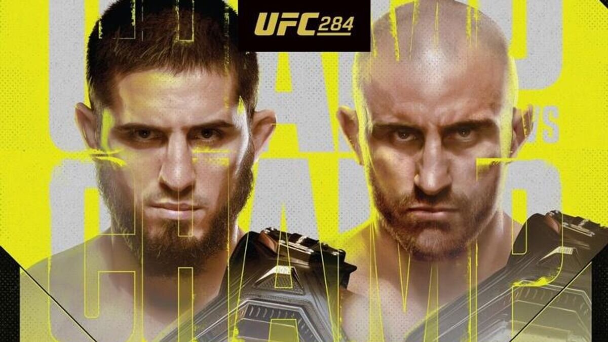    Официальный постер UFC 284© UFC