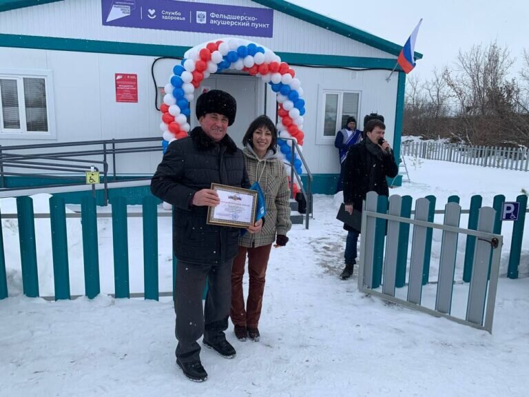   Татьяна Савинова открыла в Бузулукском районе новый фельдшерско-акушерский пункт Белов Михаил Александрович