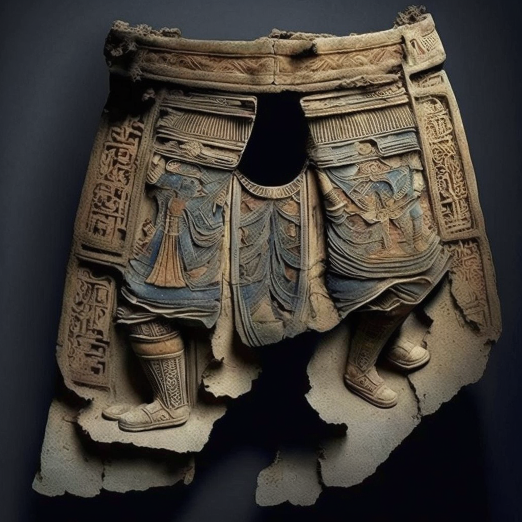 Реконструкция найденных штанов