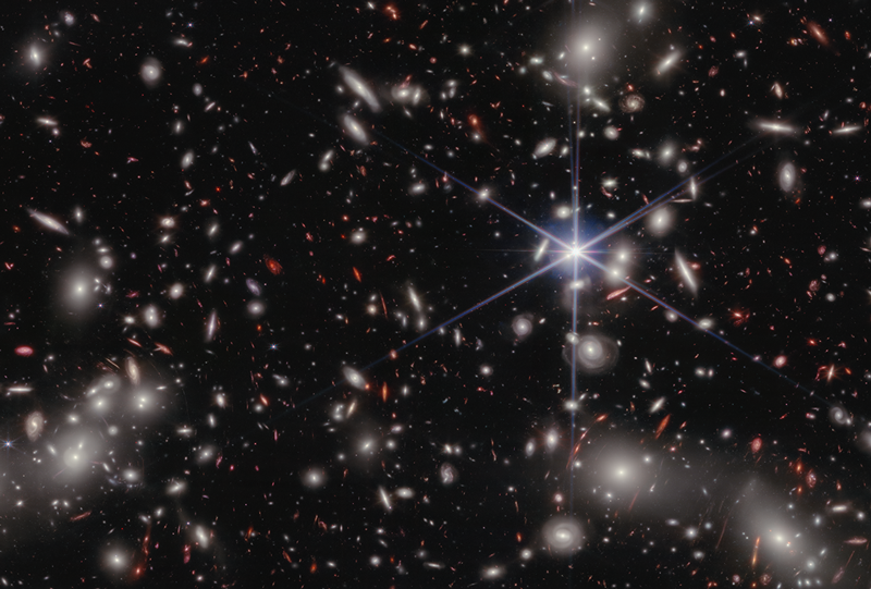  📷    Источник изображения: NASA, ESA, CSA, I. Labbe (Swinburne University of Technology) and R. Bezanson (University of Pittsburgh). Image processing: Alyssa Pagan (STScI)