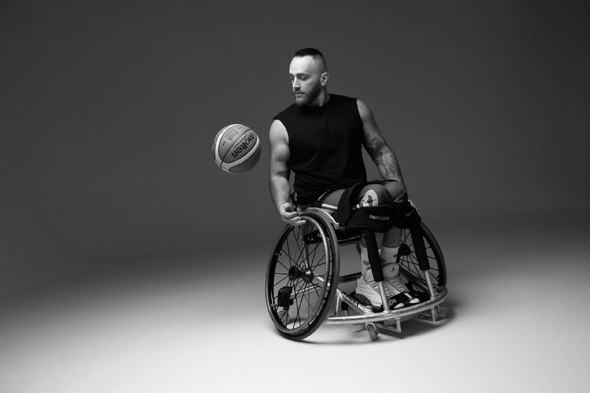 На фото Станислав Бураков, игрок команды «БасКИ» Санкт-Петербург