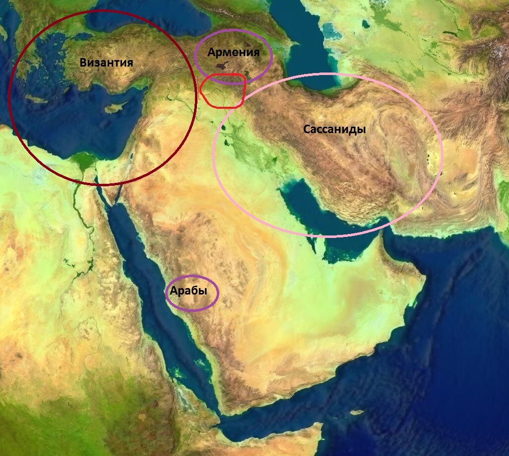 При всей масштабности двух соседних империй, настоящая война между ними могла вестись только на небольшой области - к северу было слишком сложно маневрировать между гор, а к югу людей пожирала пустыня.