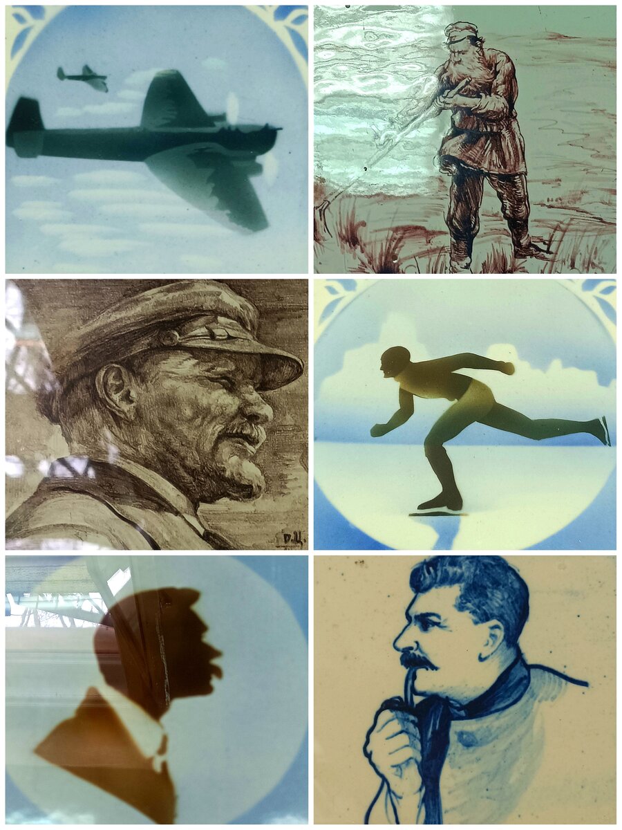 Керамичекие плитки. Усадьба "Измайлово". Фото Н.Ломоносовой.