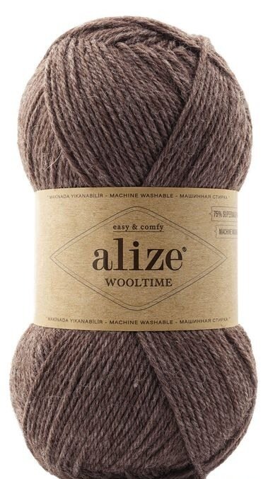 пряжа Вултайм (wooltime) цвет 240 какао