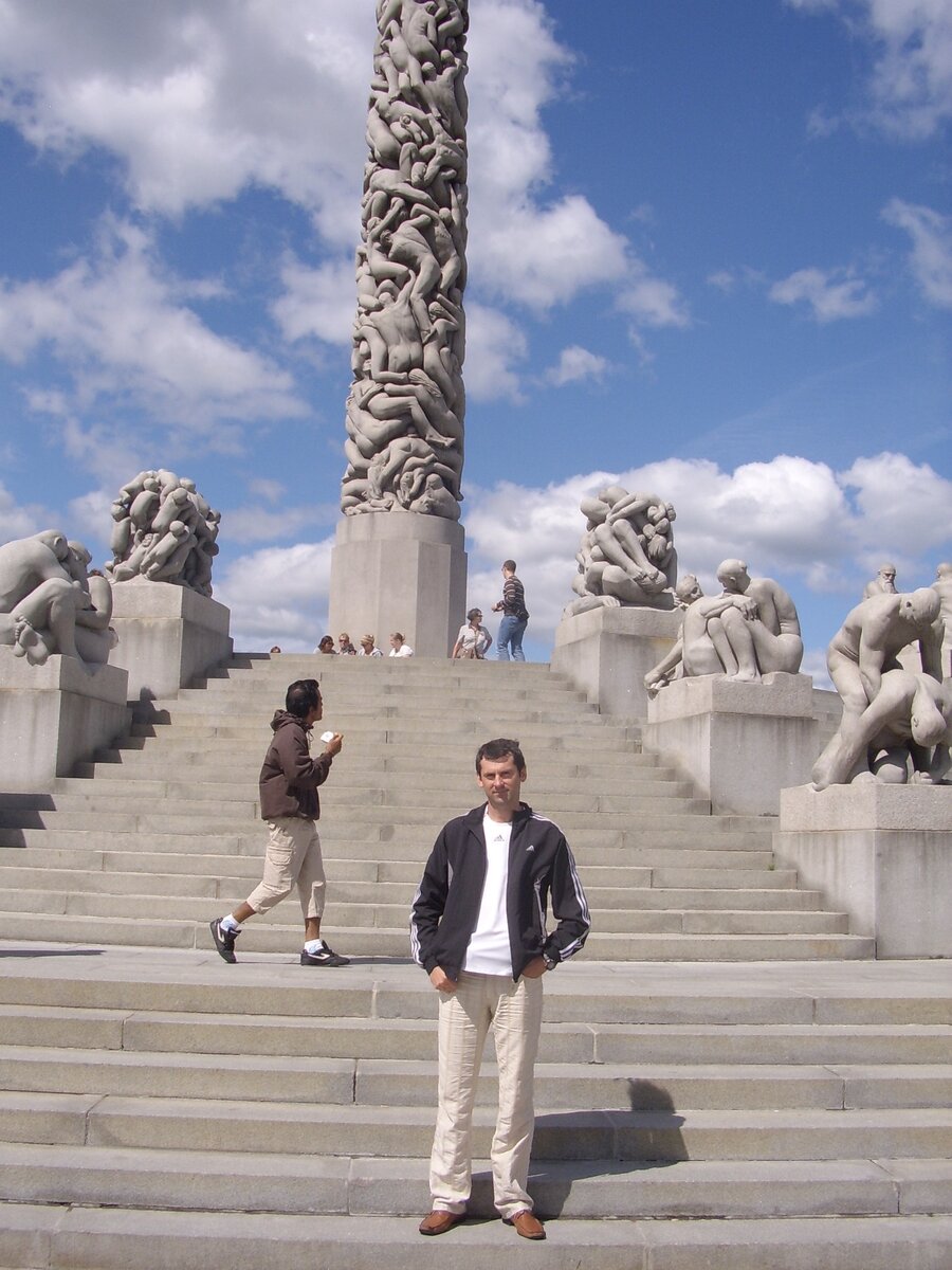 Норвегия. Осло. Парк скульптур Вигеланда (фото автора).