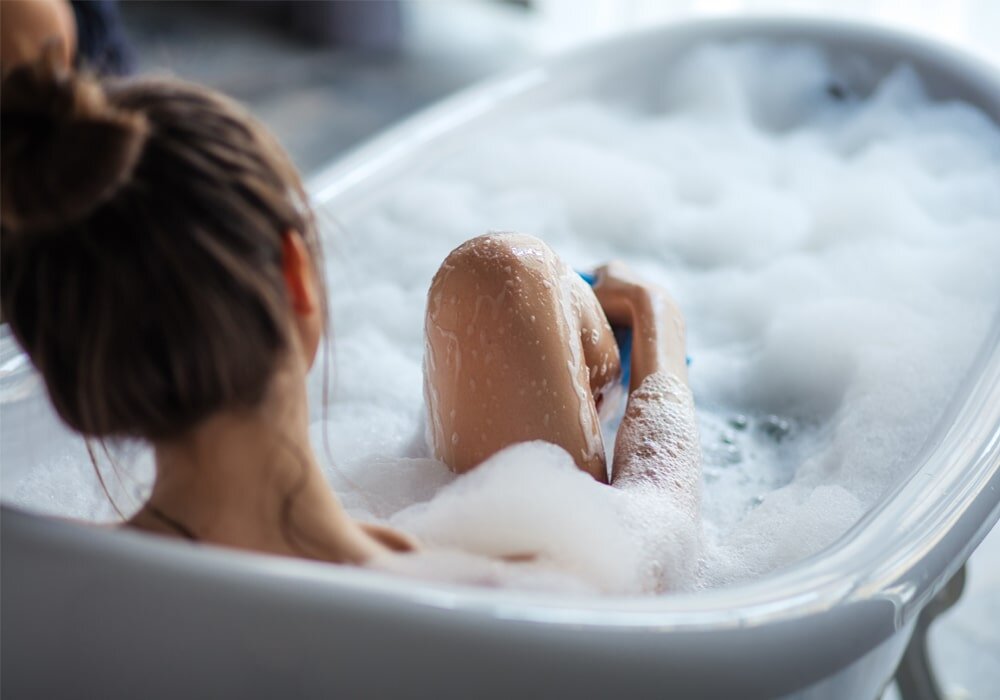 польза от лежания в ванне