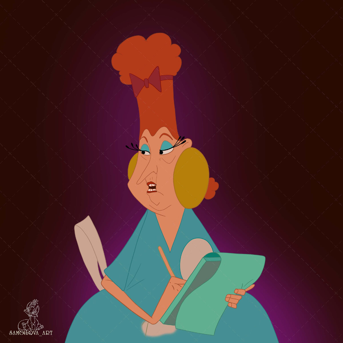 Официантка