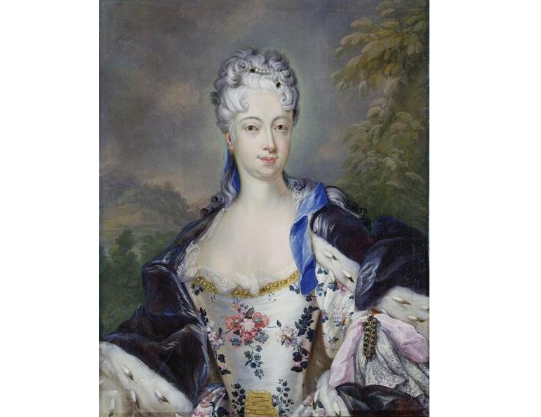 Портрет Анны-Констанции фон Козель, неизв. художник, 1700-е. (сс) Wikimedia Commons