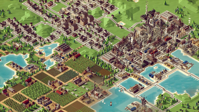    В Epic Games Store бесплатно раздают экономическую стратегию Rise of Industry