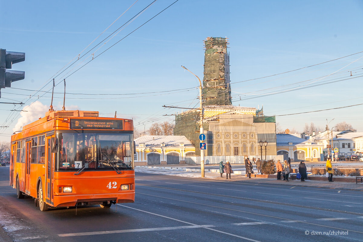 Каланча сейчас на ремонте