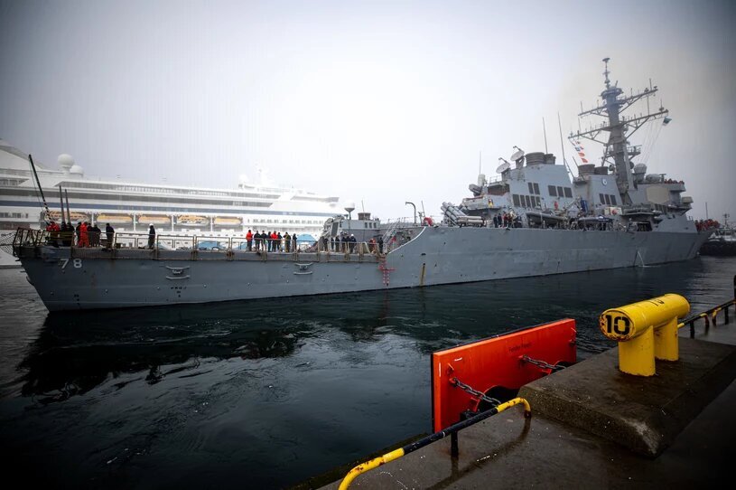 Сша эсминец