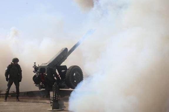    Российская артиллерия, MOD Russia / globallookpress.com