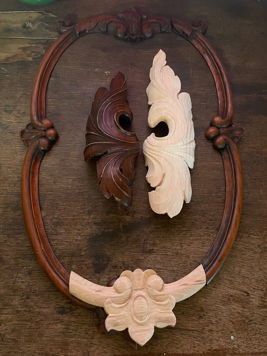 Оригинальные и заказанные детали резьбы