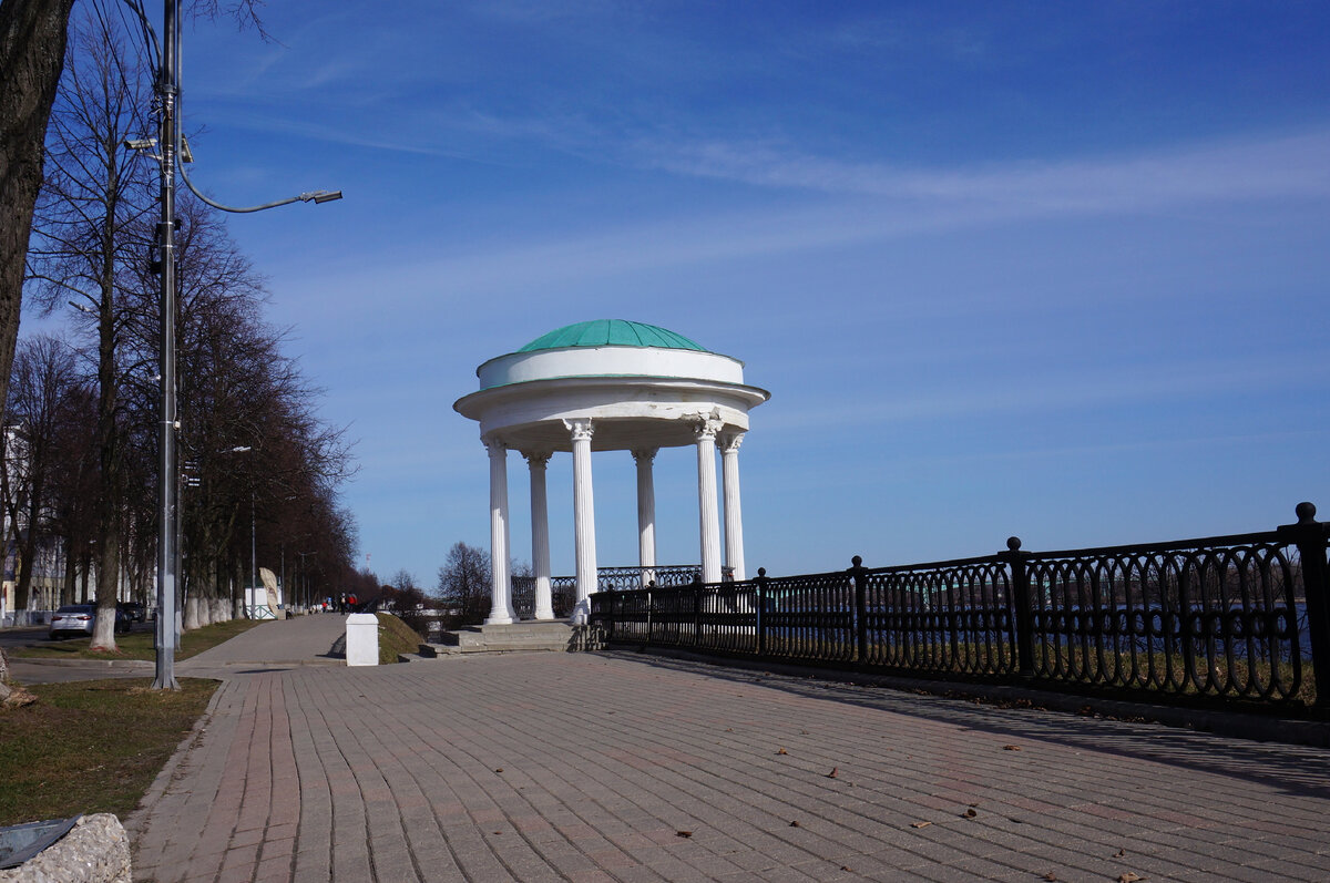 Губернаторская беседка на Волжской набережной. 1840 г.