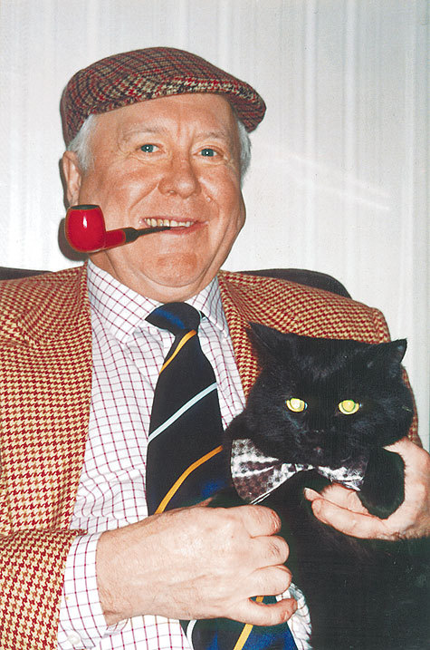 М.П. Любимов с Мавриком. Фото из открытых источников