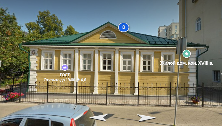    Дом Н. М. Карамзина был построен в первой четверти XIX века в стиле русского классицизма Арина Полтанова