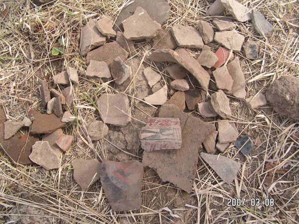 Коллективный «улов» на склоне Эль Торо. Изображение взято из книги А. Ю. Склярова «Древняя Мексика без кривых зеркал», издательство ВЕЧЕ, 2009