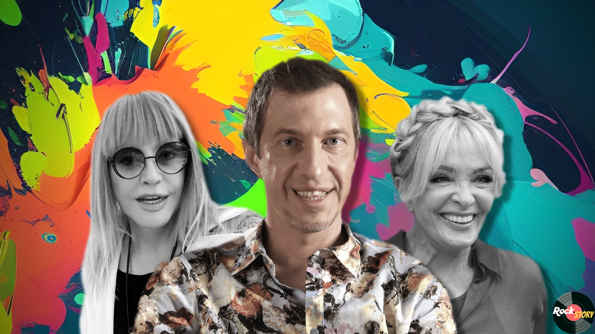 На фотографии: Алла Пугачева, Сергей Соседов и Лайма Вайкуле