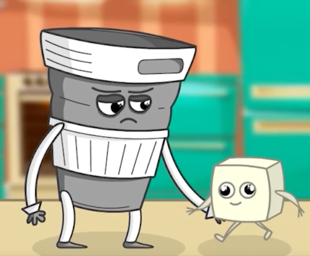 Пример моих персонажей из короткой анимации "KeepCup Short Animation"