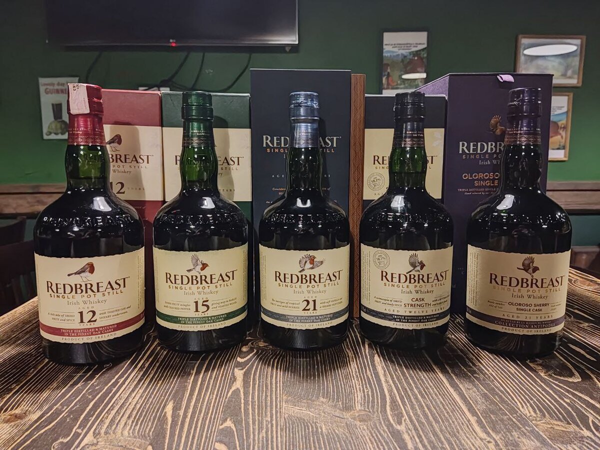 Проверяем красногрудок. Виски RedBreast от ирландской Middleton Distillery  | ДистиЛёша | Дзен