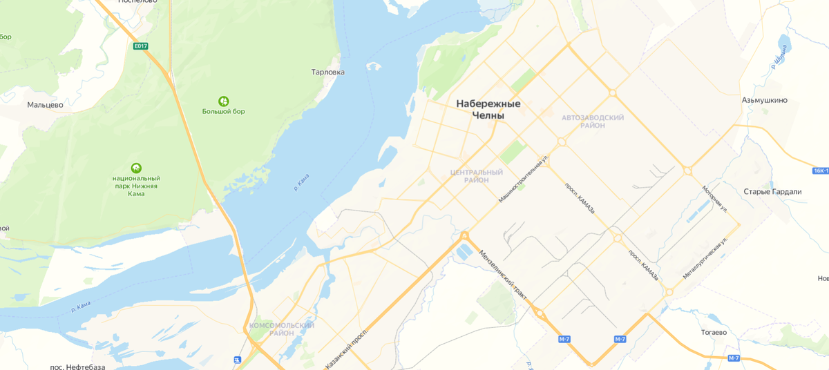 Выкопировка из Яндекс-карт