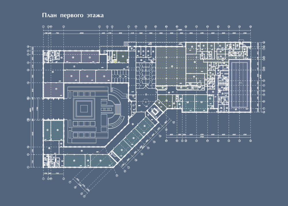 Для сравнения проект школы на 900 мест с бассейном из Интернета