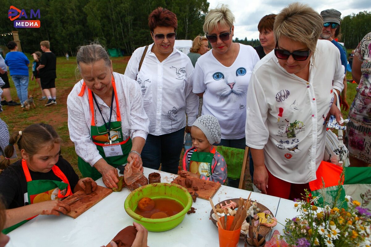 В <b>Раменском</b> г.о. завершился фестиваль керамики &quot;Дикий огонь&quot; .