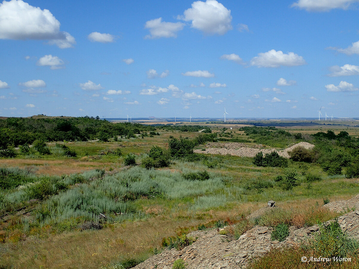 Пейзажи Восточного Донбасса