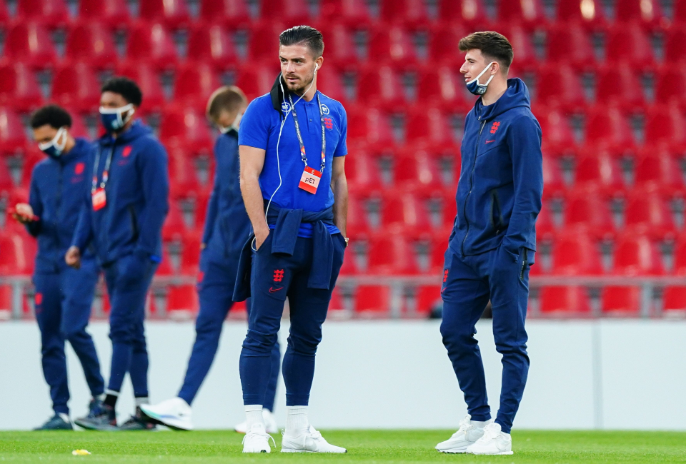 Джек Грилиш и Мэйсон Маунт. Источник: talkSPORT