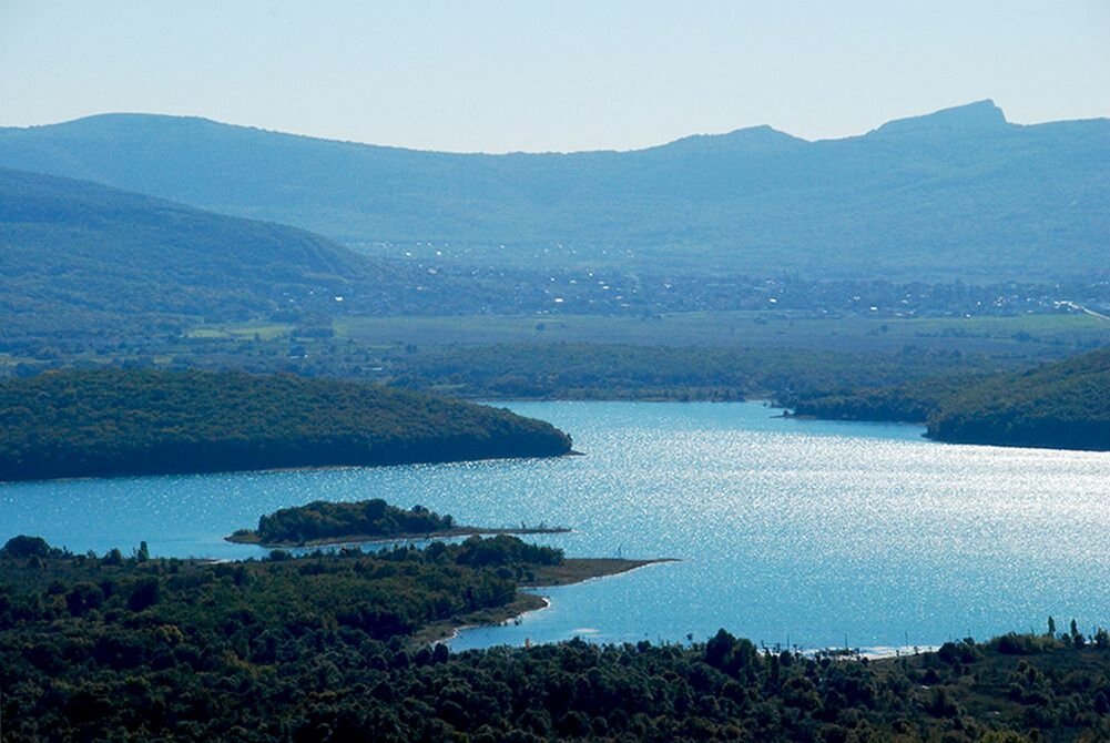 Чернореченское водохранилище крым фото