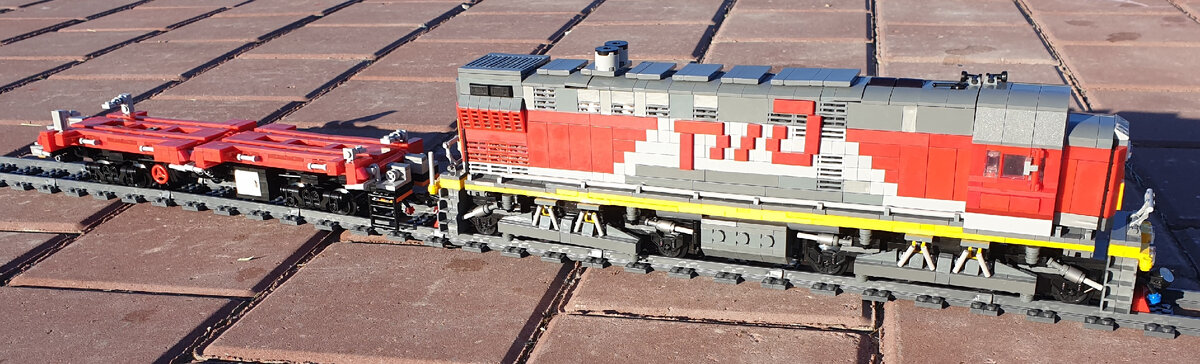 Тепловоз ТЭМ-7А.