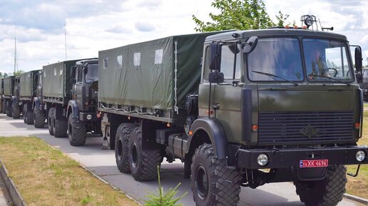 Скачать видео: Это военные грузовики уважают во всем мире